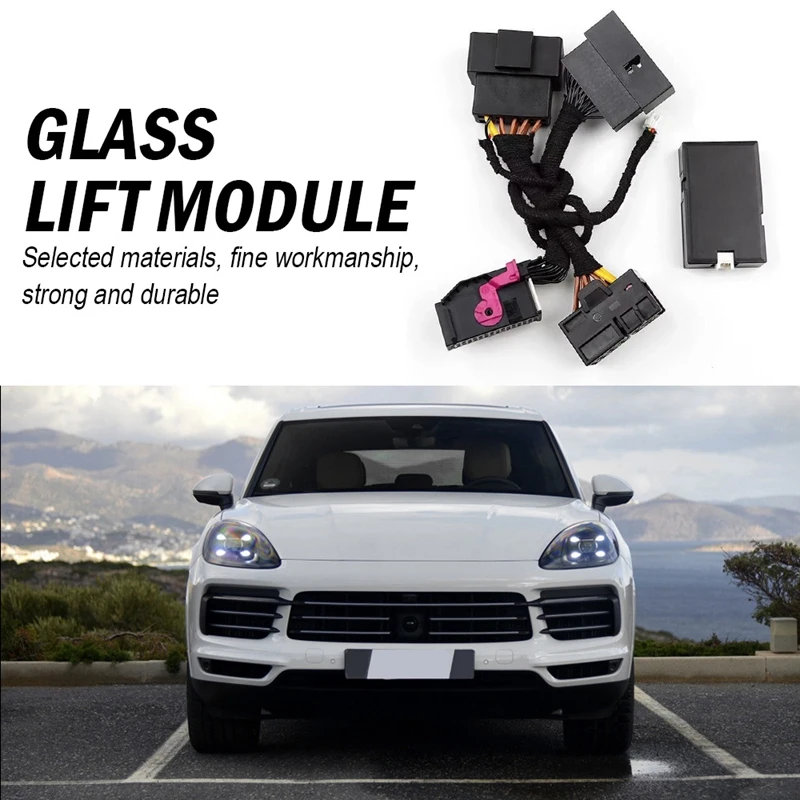 

Умный модуль автомобиля, подъемник окна, багажник, закрытие зеркала заднего вида, складной модуль багажника автомобиля для-Porsche Cayenne Palamela