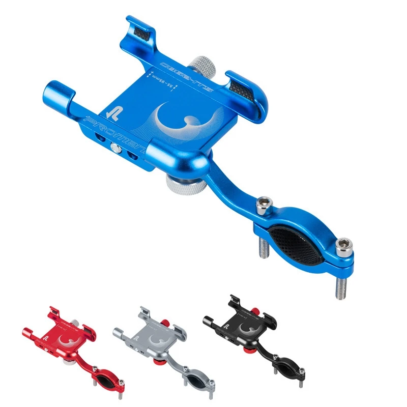 

PROMEND Bike Mobile Phone Holder Adjustable Bicycle Phone Holder Mount 360° Rotatable for Most of Smartphones