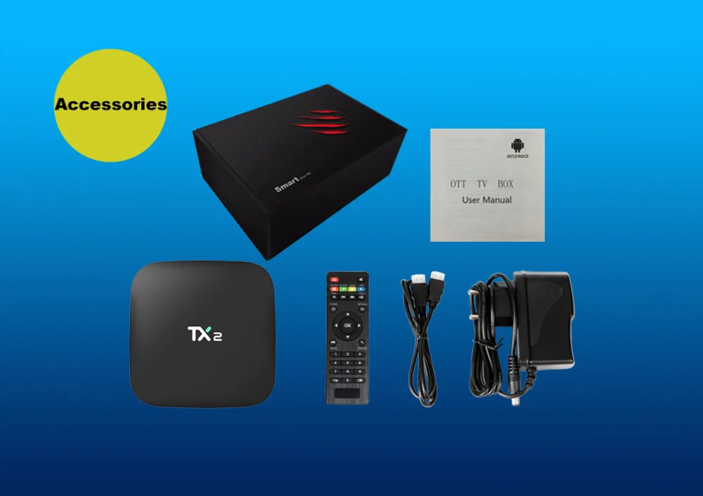 Tanix TX2 Smart Android 7,1 ТВ приставка четырехъядерный RK3229 2 Гб 16 Гб Bluetooth 2,4 ГГц WiFi HDMI медиаплеер телеприставка IP tv