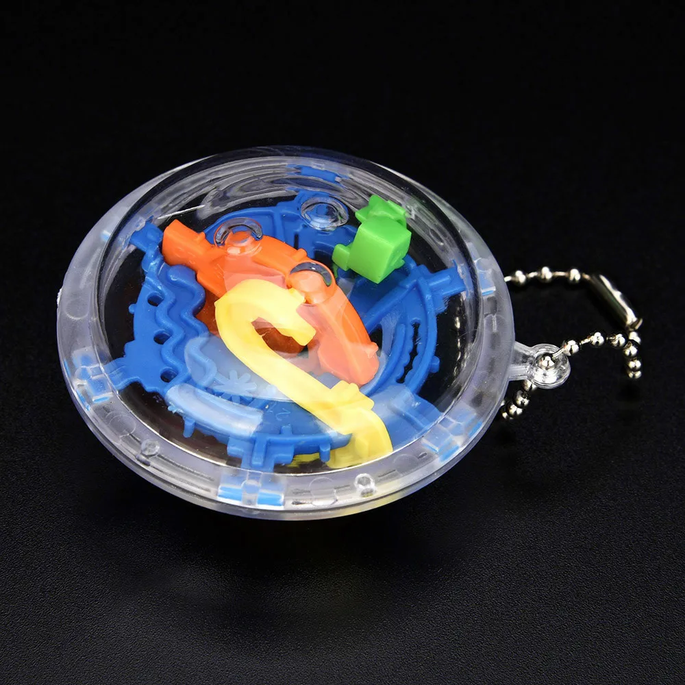 

Mini Ball Maze Intellect 3d Puzzle Toy Balance Barrier Magic Labyrinth Spherical Puzzle Kids Classic Toys Juguetes Brinquedos
