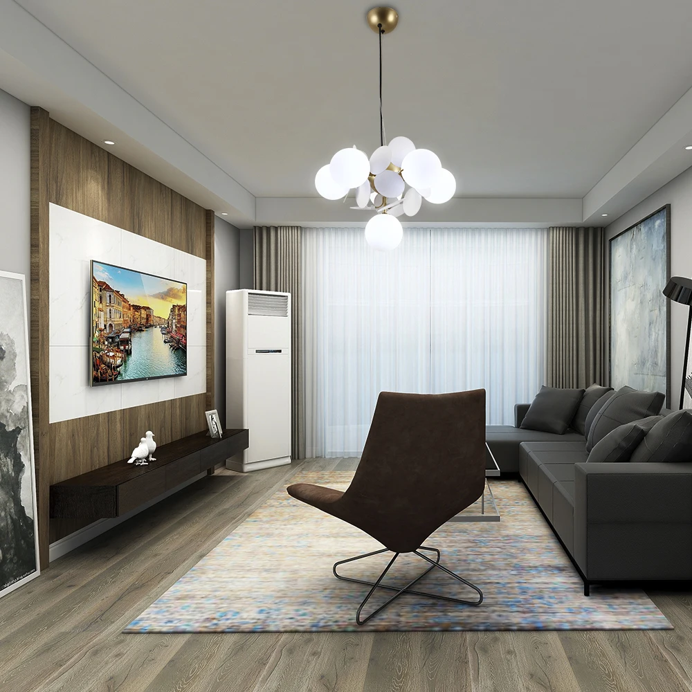 Современные стеклянные подвесные светильники с золотым виноградом в