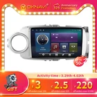 Автомагнитола 2DIN, 6 + 128G, мультимедийный плеер, GPS, 4G, Wi-Fi, DSP, для Toyota Yaris 2012 -2017