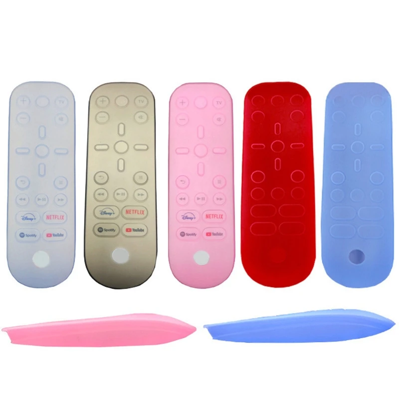 

2021 New Drop-proof Washable Game Console Remote Control Cover Silicone Protective Case Sleeve for PS5 Remote Control X37A