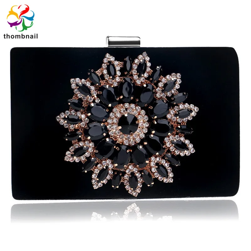 Женская вечерняя сумка клатч с кристаллами и стразами|Вечерние сумочки| |