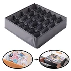 Домашний Органайзер Ящик для нижнего белья складной ящик для хранения белья для носки бюстгальтер трусики с выдвижными ящиками разделители Одежды Органайзер