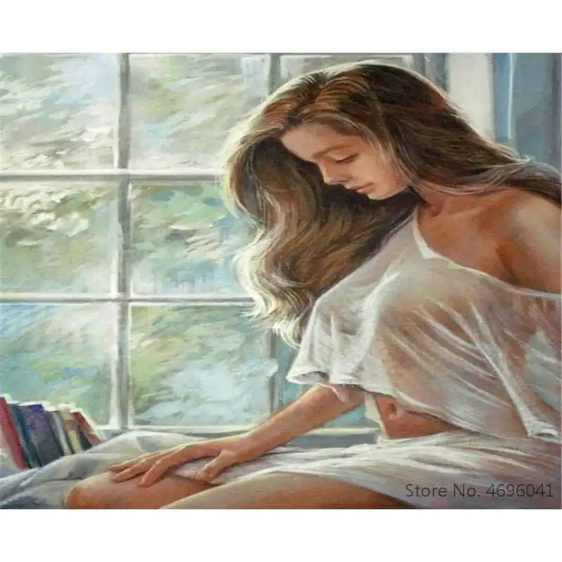 Картина по номерам рамки Раскраска домашний декор картины Рисунок Живопись