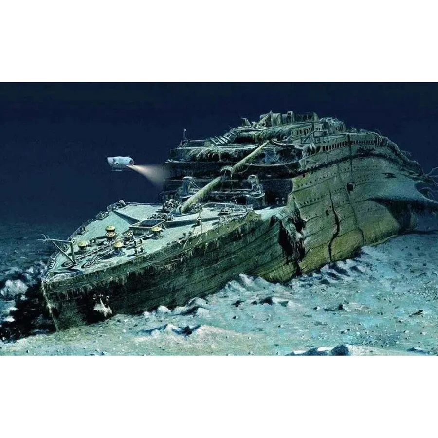 Алмазная 5D картина титановый корабль полноразмерная/круглая вышивка крестиком