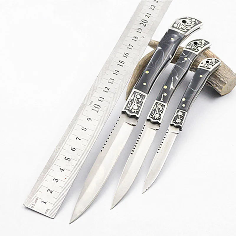 

Mini Keychain Knife Stainless Steel Folding Pocket Knives Portable Multifunction Tool For Outdoor Survival Hiking And Camping