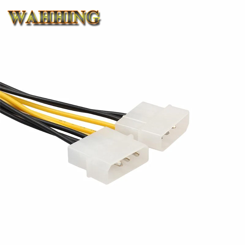 2/5 шт 8 Pin к Dual Core 4 видеокарты Мощность кабель адаптер 8Pin для 4Pin графическая карта