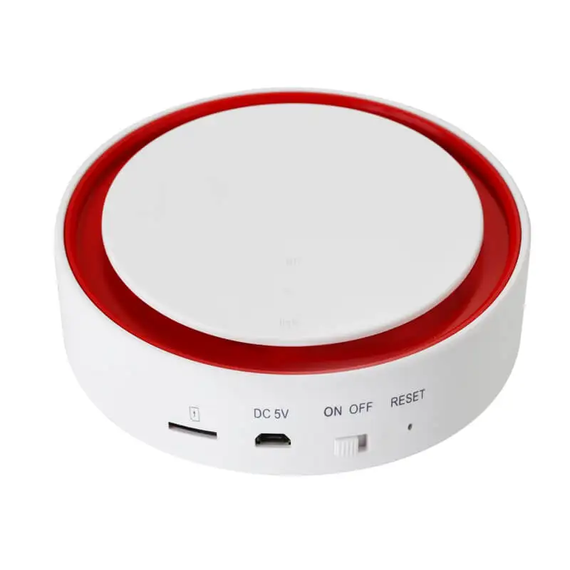 Hot Sales GSM Flash Strobe Security Alarm System 110 dB Sound & Light SIM Card Burglar For Smart Home | Безопасность и защита