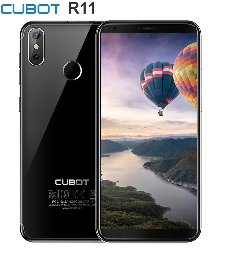 Отремонтированный CUBOT R11 смартфон с 5 дюймовым дисплеем четырёхъядерным