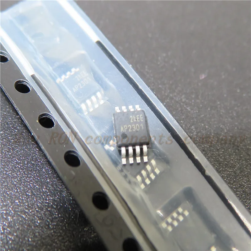 10 шт./лот AP2301MPG 13 AP2301 MSOP 8 SMD 2A выключатель питания чип в наличии|Интегральные схемы|
