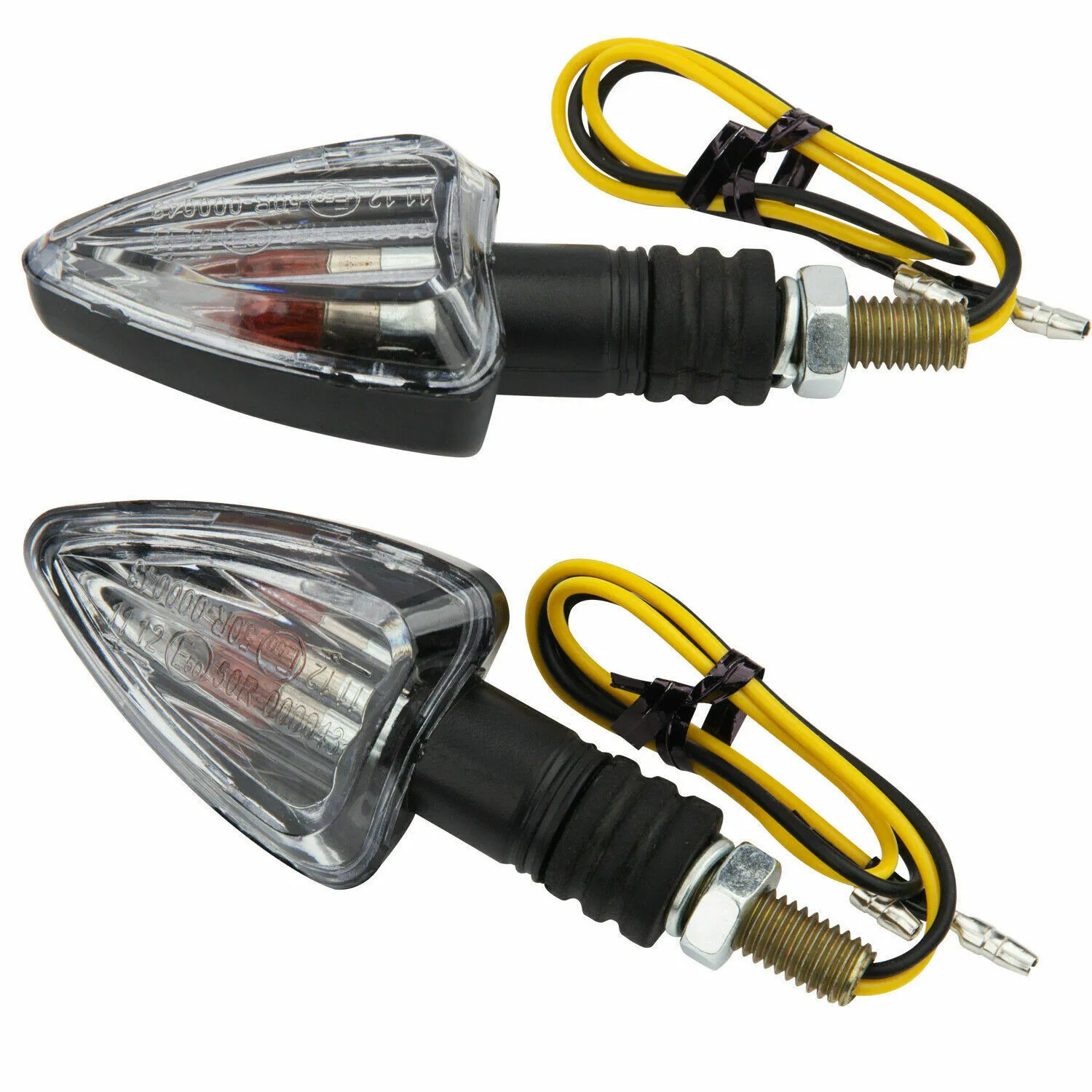 

4 Pcs Motorcycle Turn Signal Lights Amber Bulbs Tiny Small Indicators Turn Signals 12v 5w Lamps High Quality Motorcycle Parts