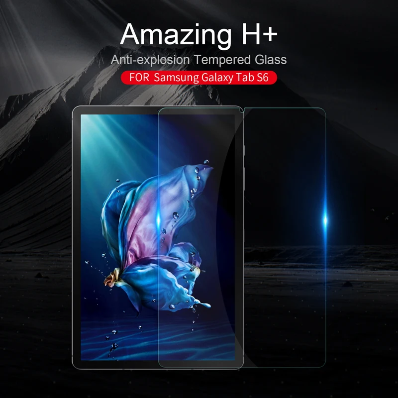 

For Samsung Galaxy Tab S6 Tempered Glass Screen Protector Nillkin H+ 2.5D Anti-explosion Tempered Glass Film For Galaxy Tab S6