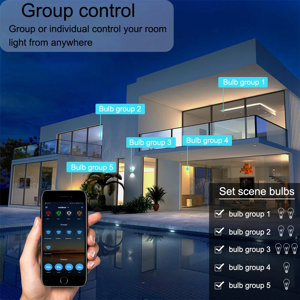 4 мегапиксельный Bluetooth контроллер приложения светодиодный диммер светильник в