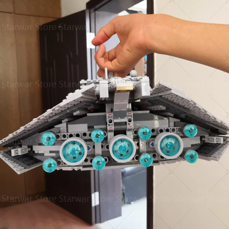 NEW Hot 10901 First Order Star Destroyer Model Building Block Bricks Toys Compatible with MOC Star Wars 75190 Xmas gift