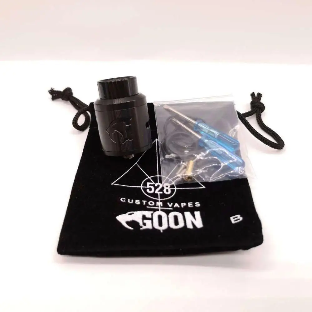 Горячая Распродажа 528 GOON 25 RDA атомайзер 24 мм Диаметр с широким отверстием