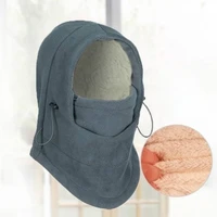unisex cycling womens face mask autumn winter windproof fleece caps for mens thickened warm hood ski cold protection outdoor