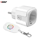 Портативная беспроводная радиочастотная розетка с таймером, 433 МГц