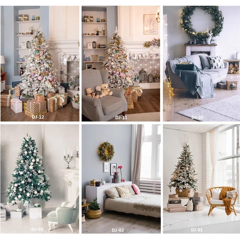

Vinyl Custom Photography Backdrops Christmas day Theme Photo Studio Background FK91025-91