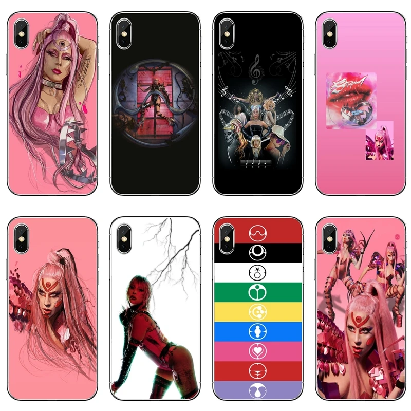 Аксессуары для телефона chromatica Lady Gaga чехол iPhone 11 Pro XS Max XR X 8 7 6 6S Plus 5 5S SE 4S 4 iPod Touch