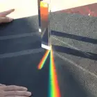 30x150 мм треугольная призма для студентов Оптическое стекло большое зеркало Mitsubishi для обучения эксперименты Радуга фото Mega Sevencolor Light