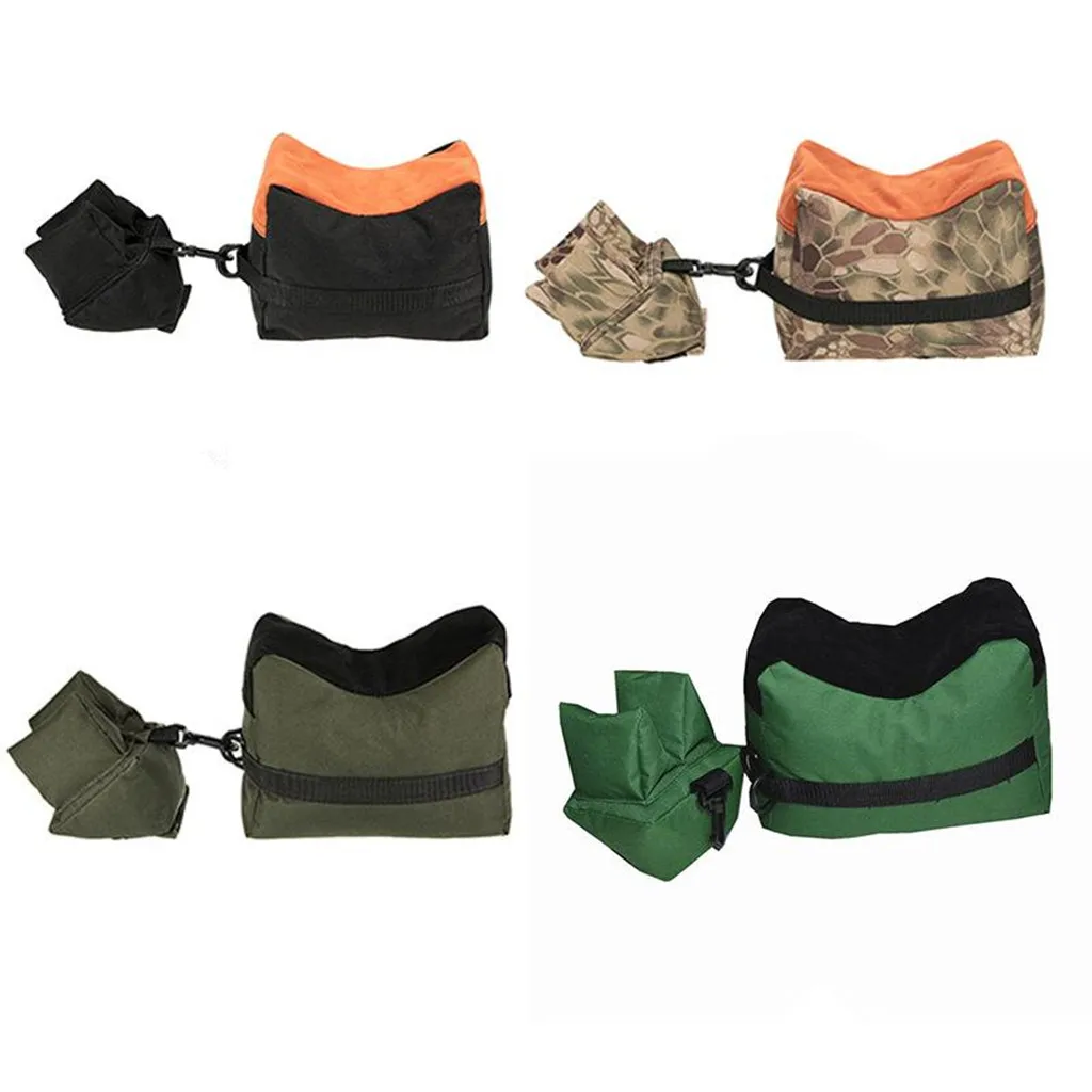 

Front & Rear Bag Unfilled Gun Support Hunting Rest Stand Sandbag Supplies