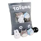 Угловое существо Тоторо, Подушка-снэк, животное, пересечение, плюшевые набивные животные, креативная кукла, juguetes, плюшевая игрушка для дивана, подушка