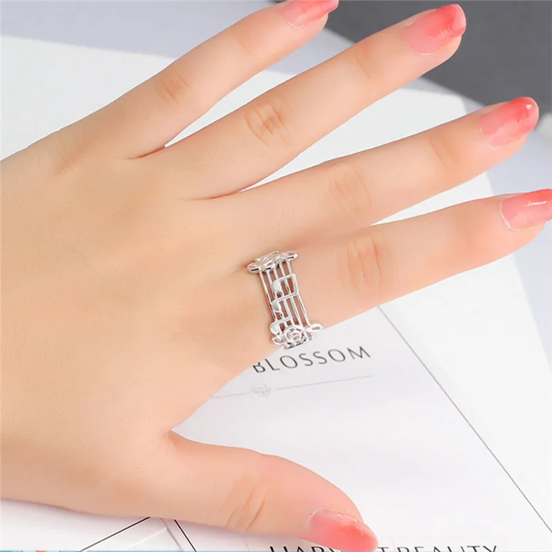 Moon Star Finger Ring Infinite Adjustable Gold Love Ring Stainless Steel Trendy Party Wedding Rings for Women Dropshipping
