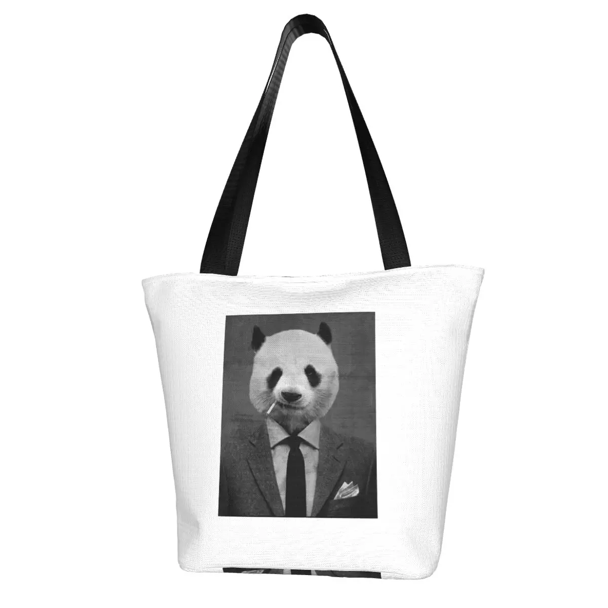 Dandy Panda Shopping Bag Aesthetic Cloth Outdoor Handbag Female Fashion Bags