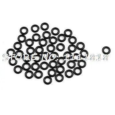 

Уплотнительные уплотнительные прокладки из нитриловой резины с внутренним диаметром 6,5 мм, внешний диаметр 3,5 мм, черного цвета, 50 шт.