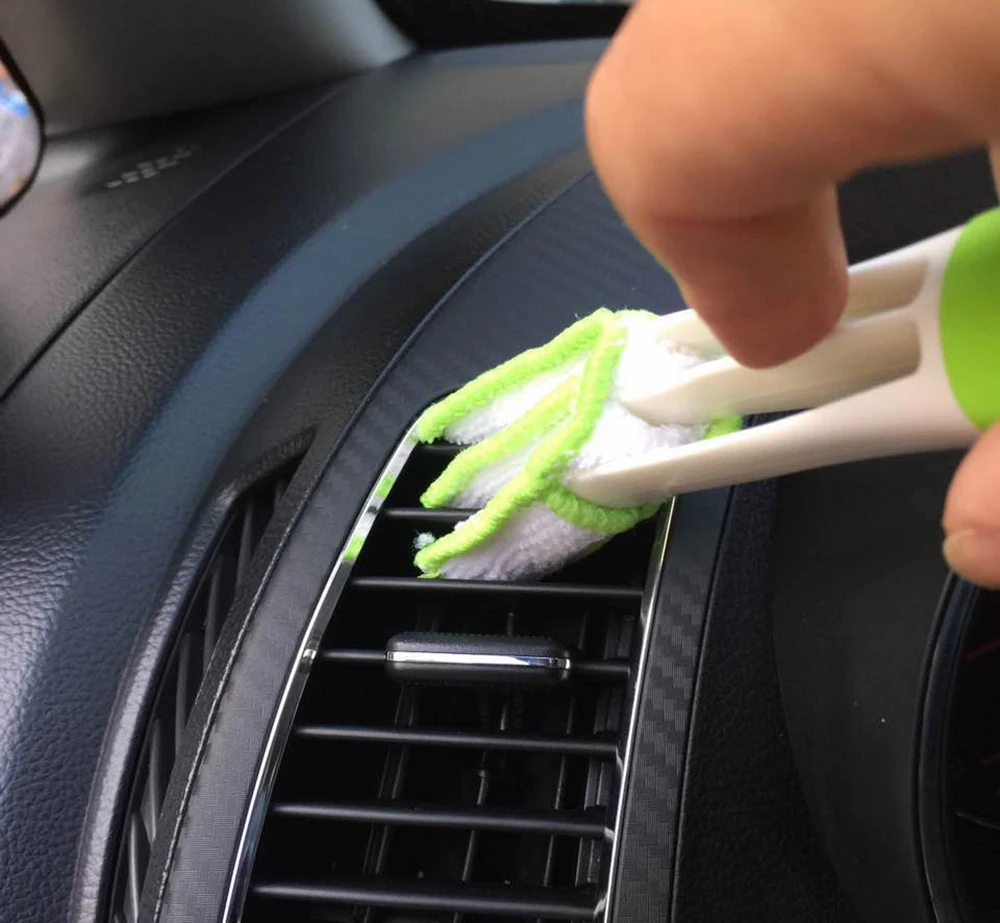 

Инструмент для чистки автомобильного кондиционера 2 в 1, универсальная щетка для Kia Rio K2, K3, K5, K4, Cerato,Soul,Forte,Sportage R