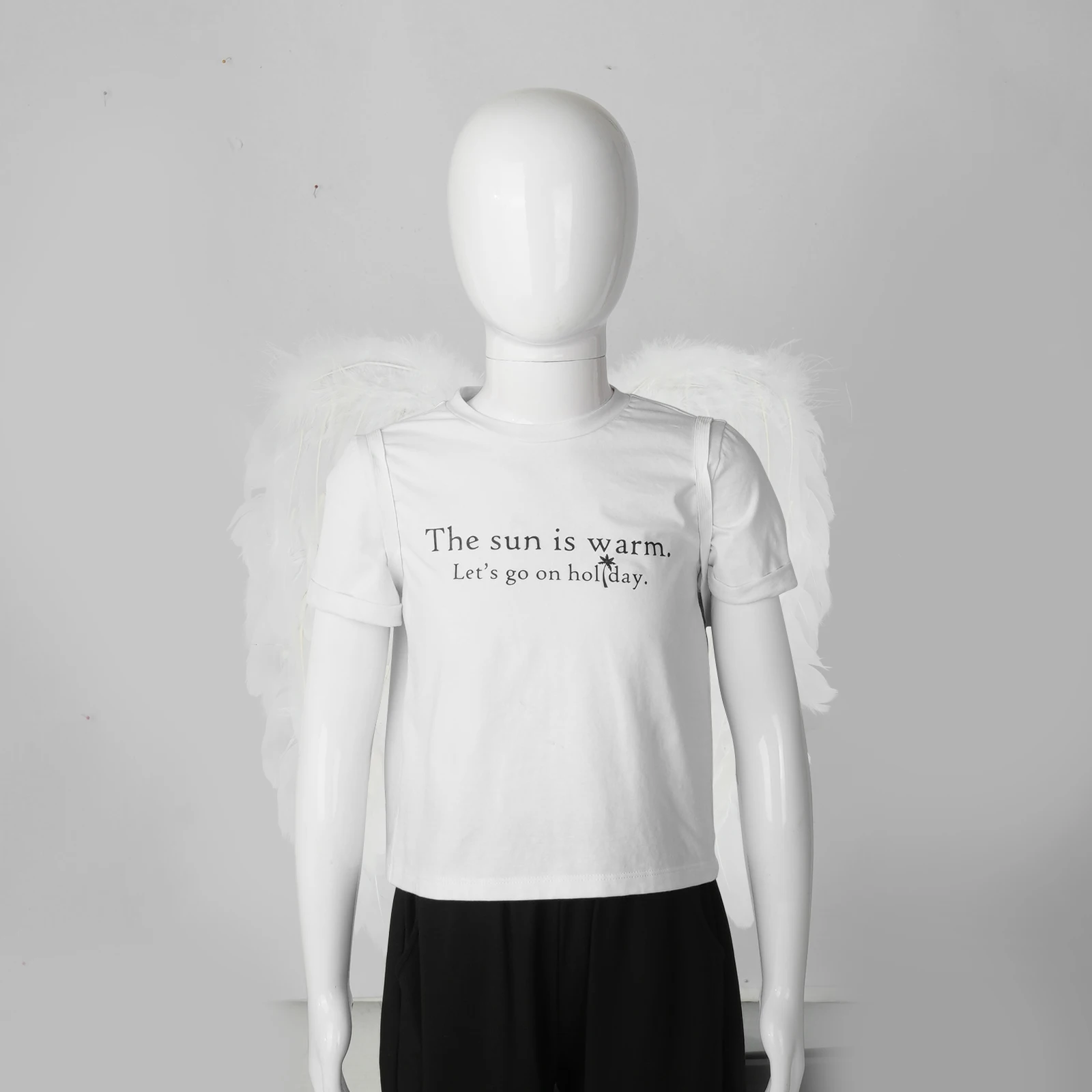 1 шт. Крылья ангела перо рождественские сценические декоративные принадлежности