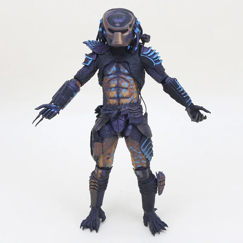 4 without box 20 см NECA фигура Хищника Хищник масштаб конечная P1 джунгли Охотник джунгли демон бетонный клан Лидер ПВХ фигурка модель игрушки - Цвет: 4 without box