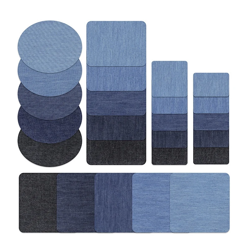 Железные джинсовые нашивки для одежды украшения джинсов ремонт рабочих брюк 25 шт