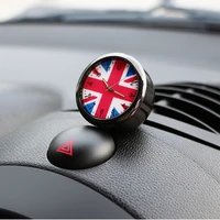 car interior union jack air outlet clock decoration for mini cooper decoration electronic meter clock car sticker watch cool