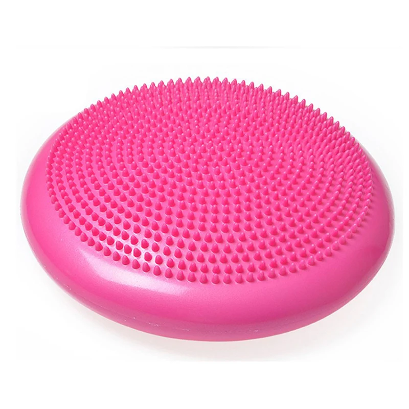 

Подушка с шариком для йоги, прочная и практичная пластина для упражнений для семейного фитнеса, многофункциональная Массажная подушка