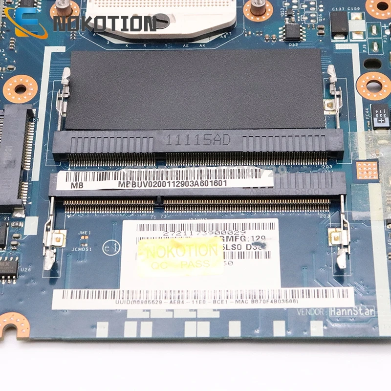 NOKOTION MBBUV02001 MB. BUV02.001 для acer aspire 5830 5830T материнская плата для ноутбука P5LJ0 LA-7221P основная плата HM65 DDR3 GT520M GPU