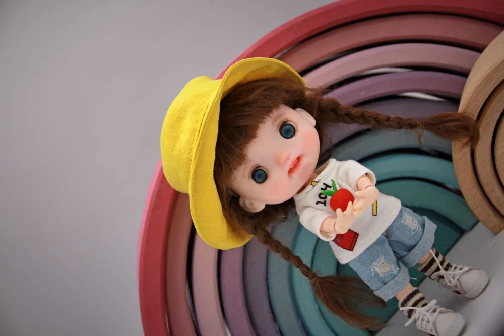 OB11 кукла ручной работы на заказ 1/8 BJD куклы OB голова и Обнаженная кукла Полимерная глина