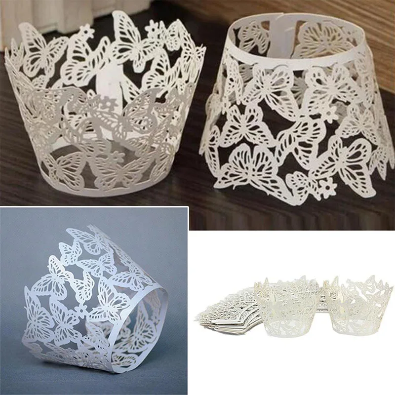 Инструменты для выпечки кружевная лоза коробка торта белая нарезанная бумага