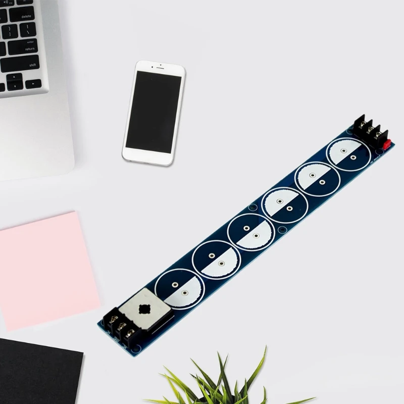 

Six Capacitor Strip 35A Rectifier Filter Board without Capacitors 282.5x38.5mm