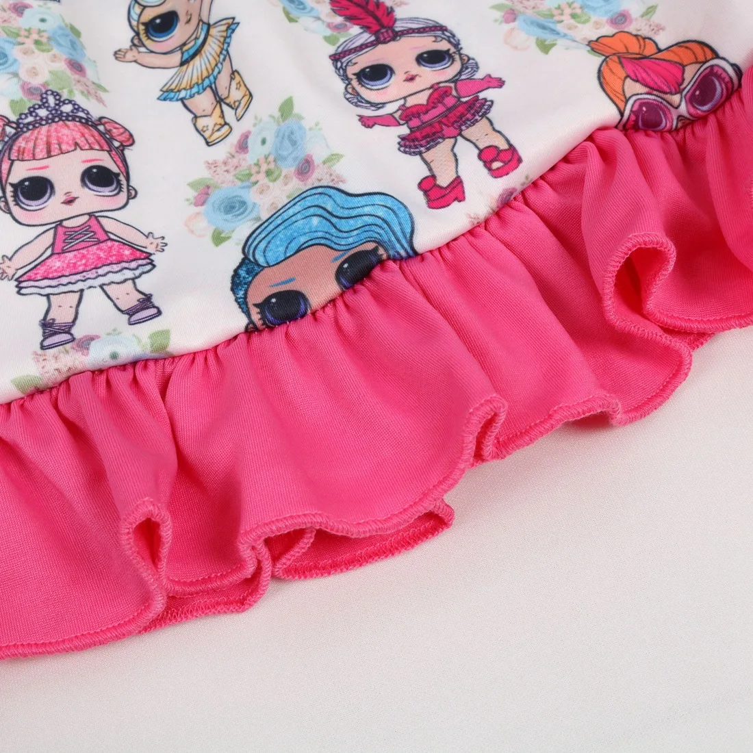 Сюрприз мультфильм без рукавов Кукла Забавное платье 2019 новая кукла девочка