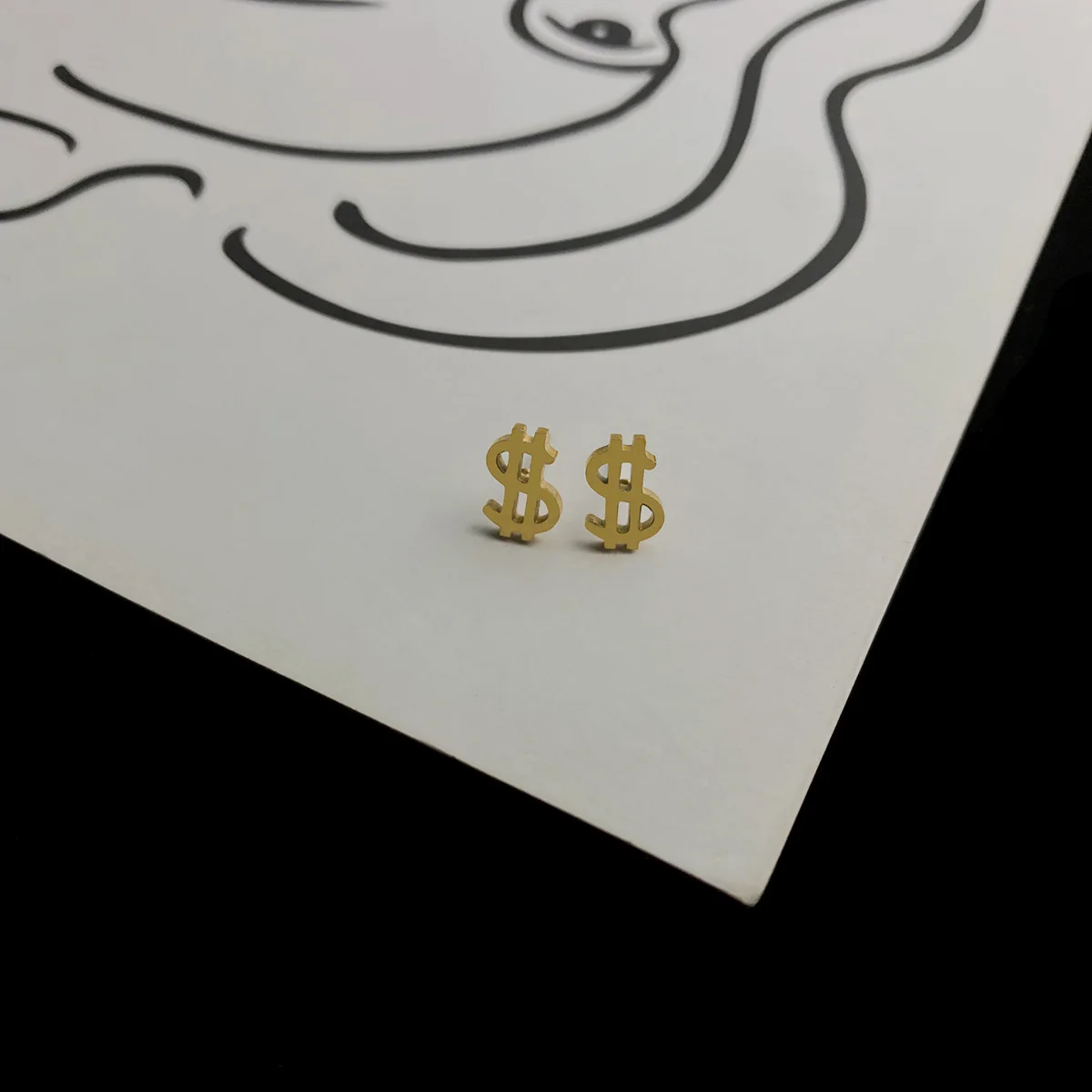 Серьги-гвоздики в стиле хип-хоп | Украшения и аксессуары