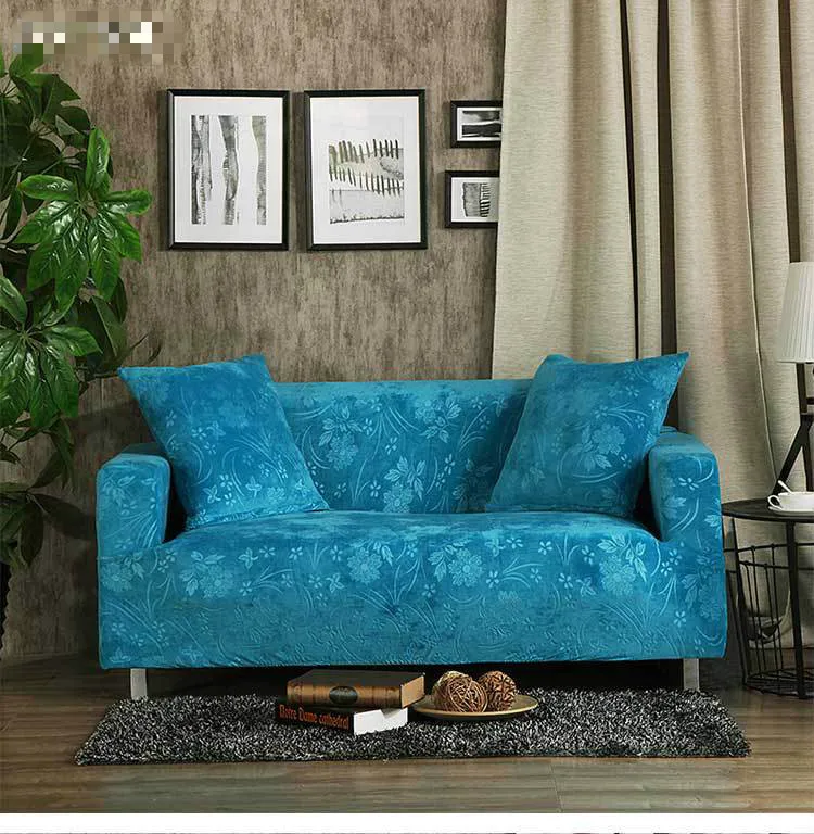 Тиснение стрейч диван крышка для Гостиная мульти Размеры все включено кожаный из