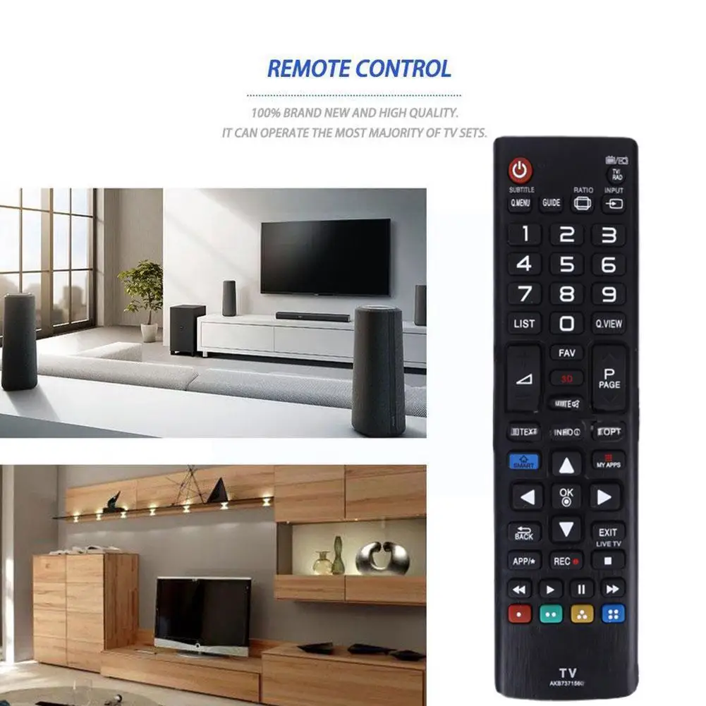 

TV Remote Control Replace For LG AKB73715601 42LA690V Universal LCD LN57 Controller Remote HDTV 47LN570V Series LA62 U3B7