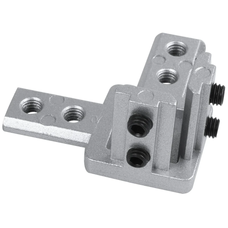 

3-Way End Corner Bracket Connector for T slot Aluminum Extrusion Profile 3030 series (Pack of 4, with screws)
