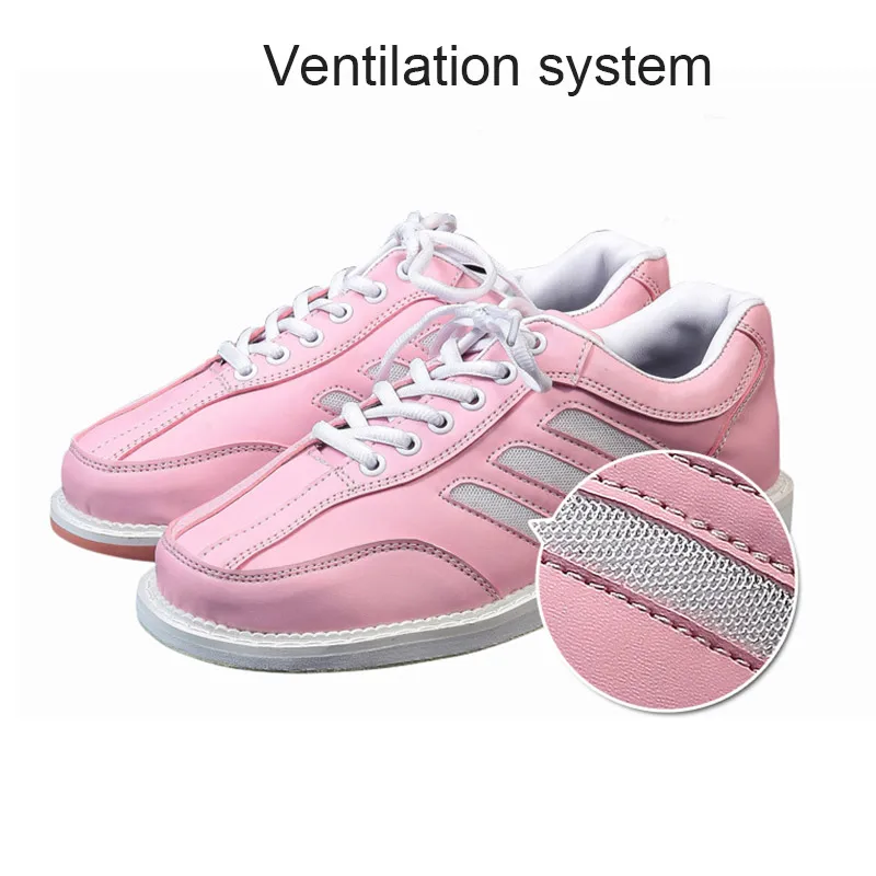 Спортивная обувь для боулинга Женская Кроссовки кожаная на плоской подошве