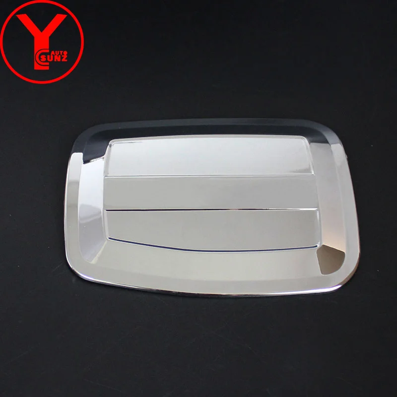 Чехлы на топливный бак для MITSUBISHI PAJERO SPORT MONTERO 2012 2013 2014 ABS chrome аксессуары стайлинга