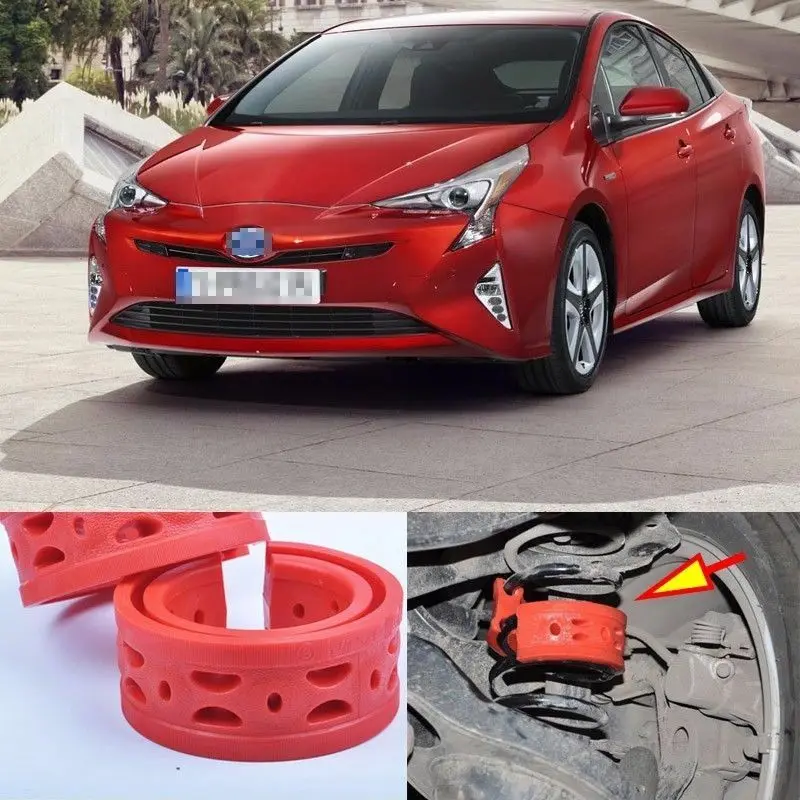 

Rear Air Suspension Shock Bumper Spring Coil Cushion Buffer For TOYOTA Prius