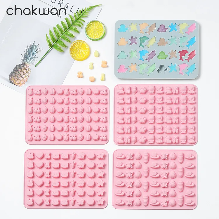 Фруктовые насекомые Морская жизнь Раковина звезда помадные формы для украшения